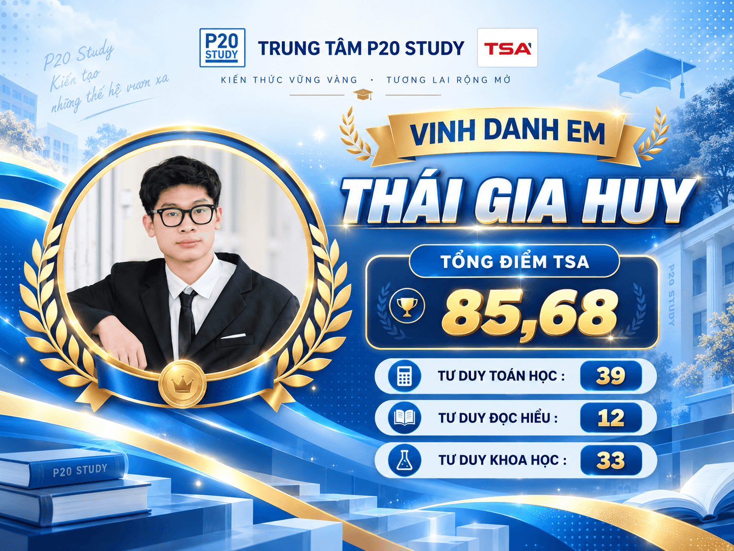 THÁI GIA HUY — TSA 85,68