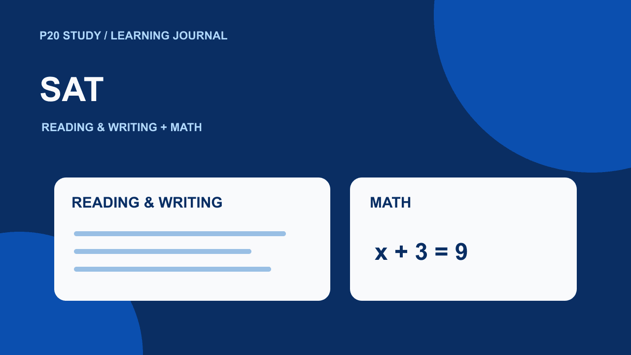 Luyện thi SAT từ đâu? Phát triển Toán và Reading & Writing